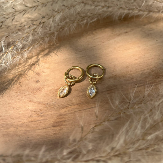 Boucle d'oreille JADE